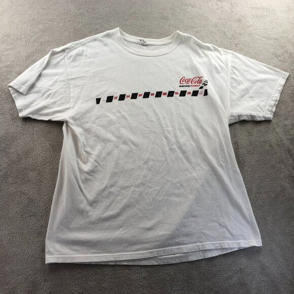 2 Coca-Cola Zero Men's Racing T-Shirts XL Lot Of Two Classic Graphic Tee - Picture 8 of 16